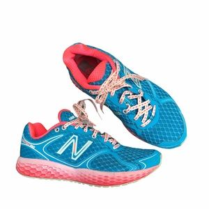 New Balance | Blue & Pink Running Shoes Athletic